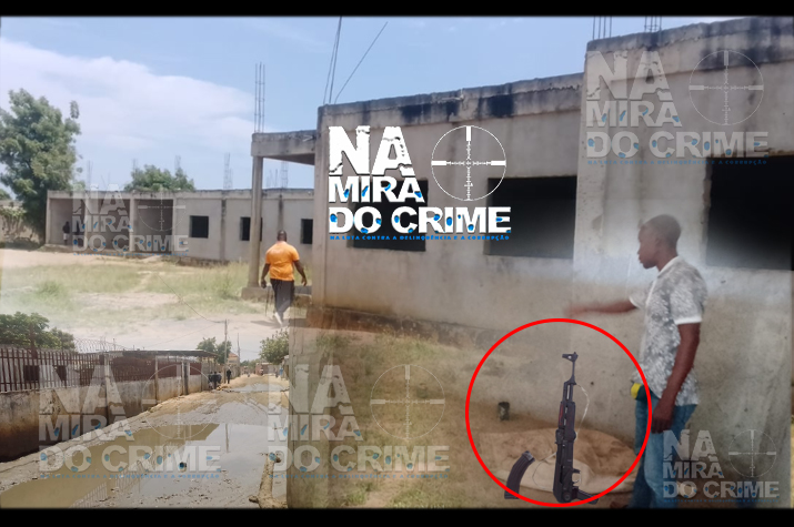 Distrito Urbano da Baia - Marginais transformam escola em "base de apoio"
