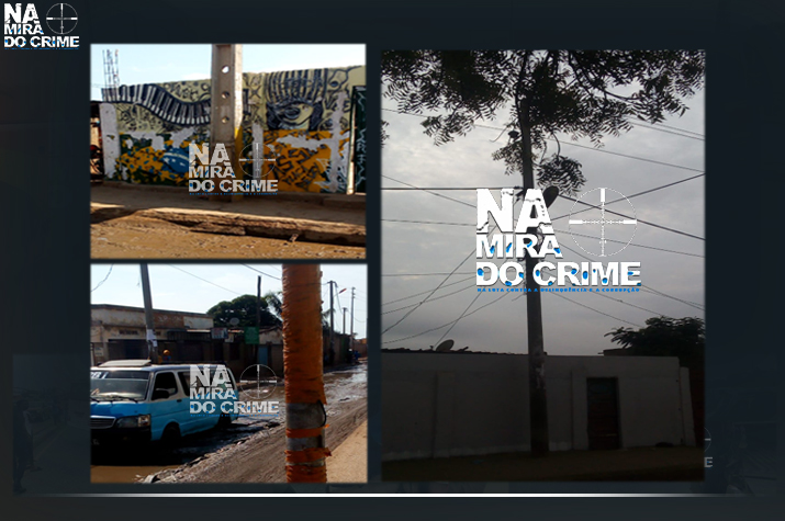 Ligações anárquicas danificam postes de iluminação pública e criam transtornos aos moradores