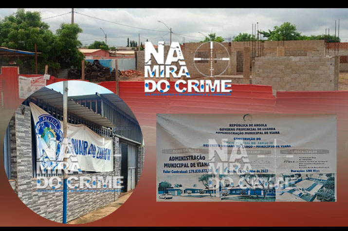 Viana: PIIM "sacrifica" obras do posto policial do Zango - 04