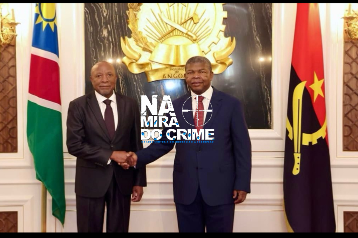 Presidente da Namíbia Nangolo Mbumba está em Luanda para uma visita de Estado