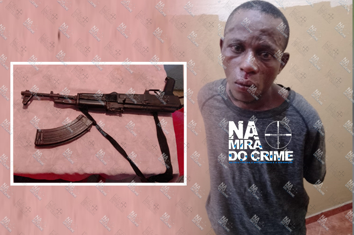 Comandante interina da Esquadra do Bangawé persegue bandido e recupera AKM furtada numa viatura