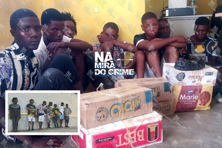 SIC detém adolescentes que roubaram produtos alimentícios num armazém em Moçâmedes