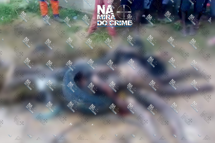 Madrugada sangrenta: Seis marginais queimados vivos pela população depois falharem assaltos no Belas