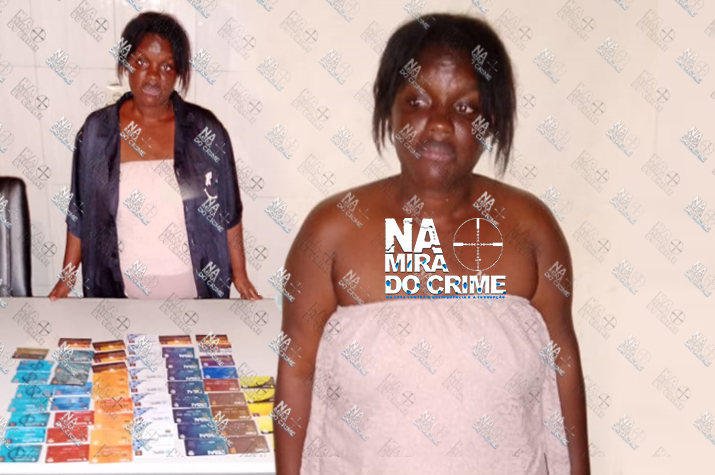 Apanhada com mais de 59 cartões: DIIP detém criminosa perita em clonagem de cartões multi-caixa   