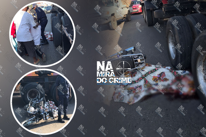 Pendura morre depois de cair de uma moto e ser atropelado por um camião nos Congolenses
