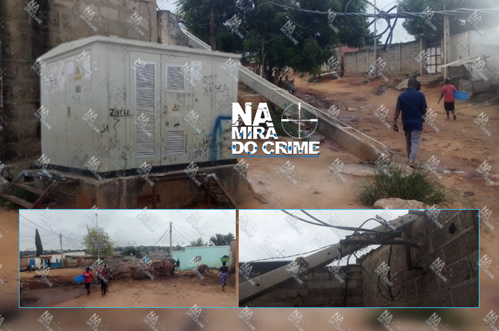 Falta de energia eléctrica no bairro Paraíso atrai a presença de marginais na área do Maria Pia