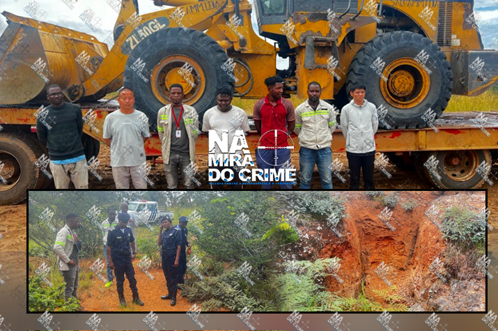 DIIP captura chineses que abriam caminho para uma mina de cobre no Cuando Cubango
