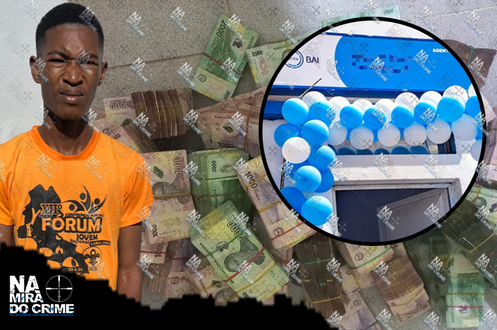 Correspondente do BAI detido por furto de mais de 1 milhão de Kwanzas