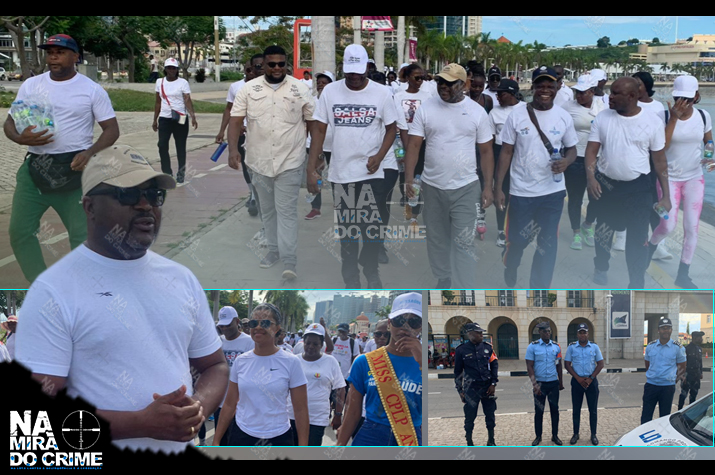 Luanda – Comandante provincial da polícia incentiva caminhadas aos finais de semana
