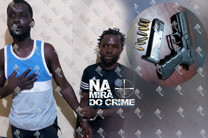 Efectivos da Reacção e Patrulha capturam bandidos durante assalto à mão armada no Cazenga