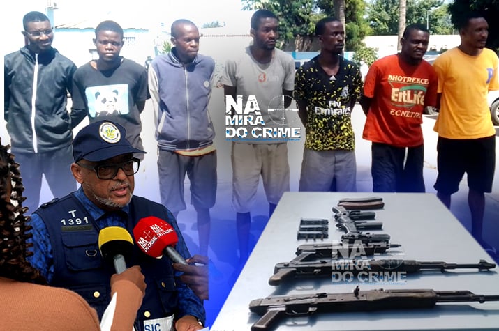 SIC recolhe bandidos altamente perigosos envolvidos em mais 16 crimes violentos em Luanda