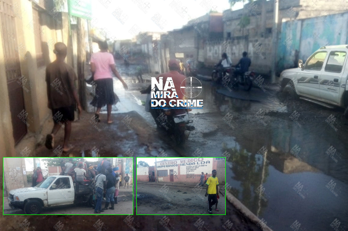 Ravina na estrada da conduta poderá impedir a circulação rodoviária no Kicolo