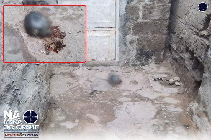 Cabeça de recém-nascido depositado na porta de uma residência no bairro Malanjino