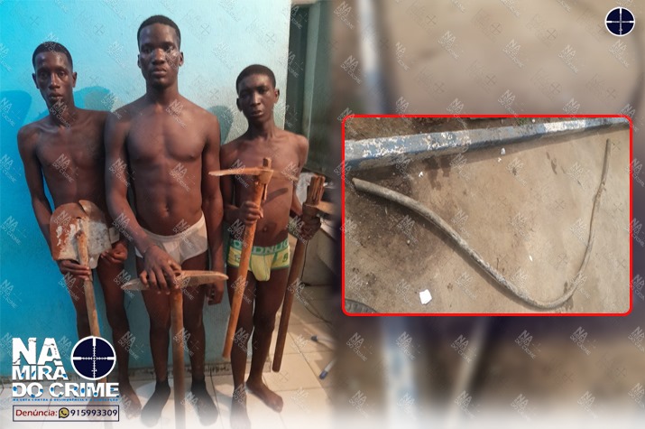 Polícia detém três indivíduos a roubar cabos eléctricos no Rangel