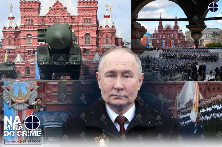 "Não deixaremos que ninguém nos ameace". No Dia da Vitória, Putin diz ao mundo que o exército russo está "sempre pronto"
