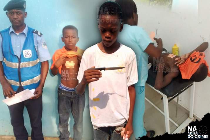 Na Escola Primária do Sequele: Adolescente de 14 anos esfaqueia o colega no peito por causa de uma garrafa de água
