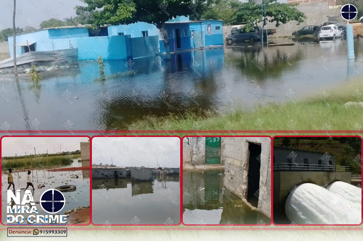 Abertura das comportas na barragem das Mabubas inunda mais de 90 residências, sinistrados acusam governadora Nelumba de negligenciar a situação  