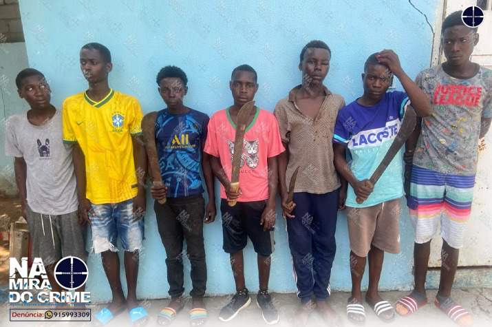 Polícia em Luanda desmantela grupo de bandidos “Caixa Baixa” enraizados na Rua da Dona Amália   