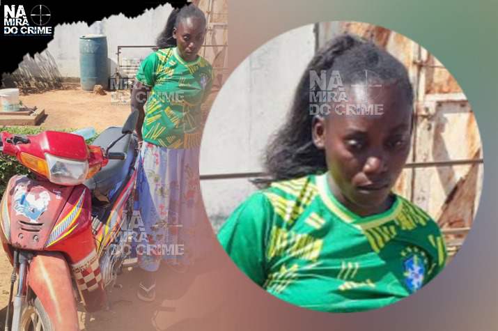 No Cassongue: Mulher tenta comercializar moto roubada pelo marido (em Luanda) e acaba detida