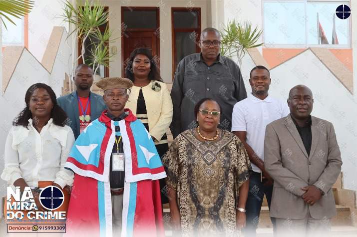 Casal Conselheiro Provincial apresentado a Governadora da província do Bengo