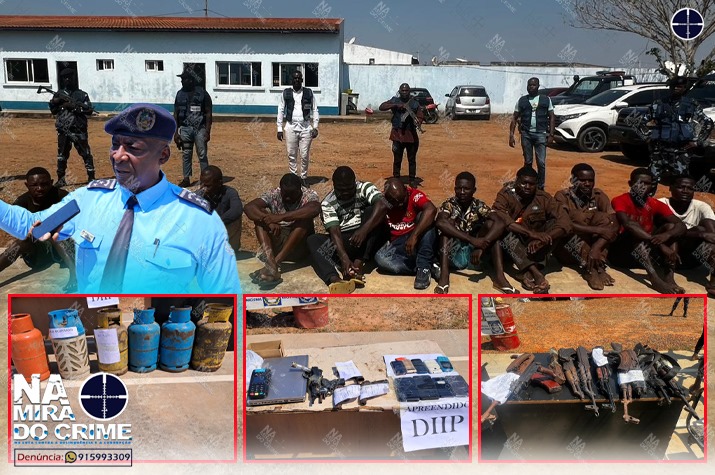 "Operação Búfalo" recolhe 15 armas de fogo e 24 marginais no município de Belas