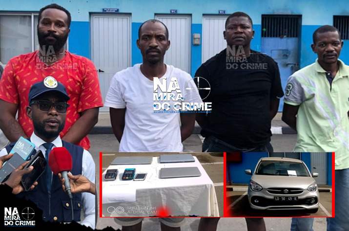 Quadrilha formada por militar e assassino que responde em liberdade 'apanhada' pelo SIC-Luanda    