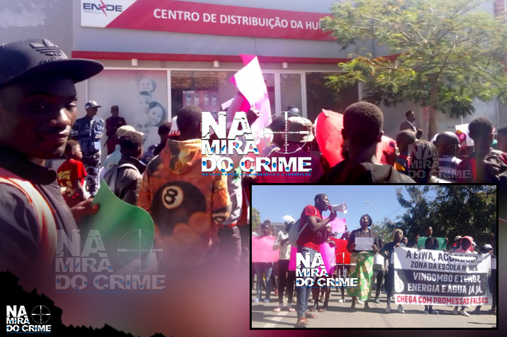 População manifesta-se contra a falta de água e energia eléctrica no Lubango