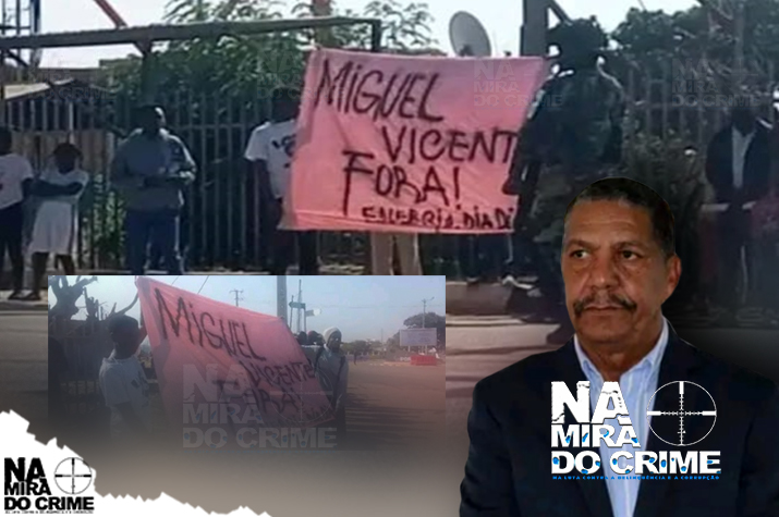 População da Matala aproveita presença do PR para exigir demissão do administrador municipal