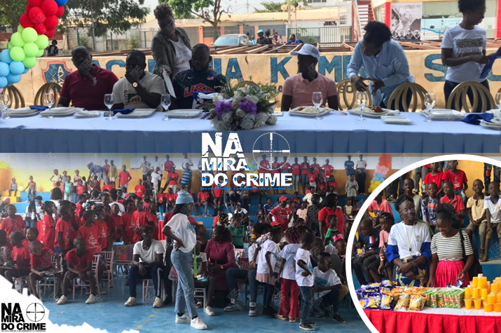 Empresários e administração do Zango confraternizam com 500 crianças vulneráveis