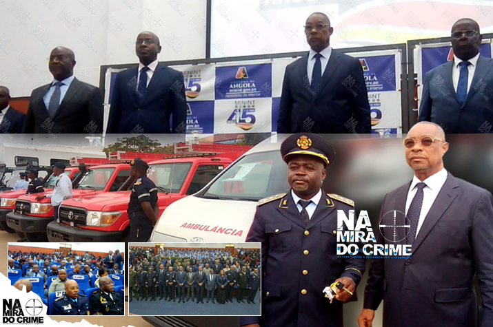 MININT em Luanda  reforça-se com meios modernos por ocasião do 45° aniversário