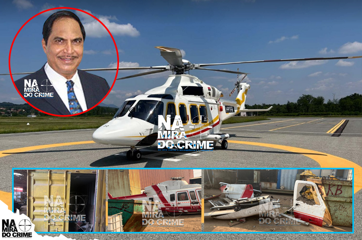 Indústria “Best Angola Metal” apanhada a desmanchar e a pesar cinco helicópteros da SONAIR e carris da linha-férrea  