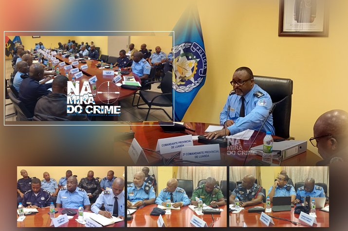 Chefe da Polícia em Luanda dirige reunião do Conselho Consultivo com olhos postos na segurança de bens públicos   