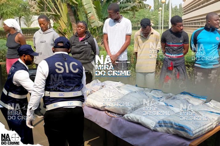 SIC detém angolanos, sul-africanos, brasileiro e uma namibiana com mais de 15 kg de cocaína no Aeroporto 4 de Fevereiro