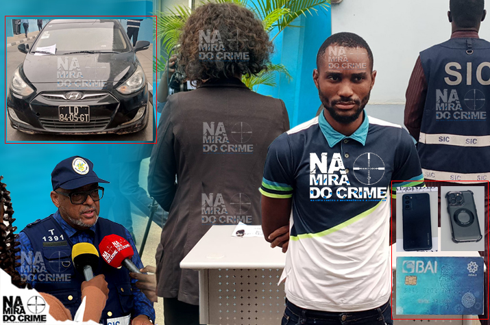 Amigos estão em fuga: SIC captura líder de quadrilha que causou terror em duas famílias no Kapalanga  
