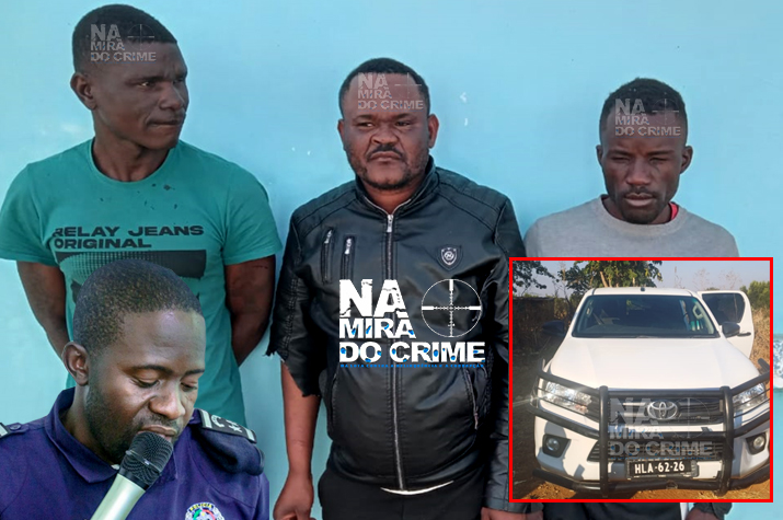 Polícia na Huíla captura estrangeiros e nacional que roubaram viatura na Namíbia