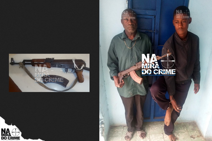 Polícia no Cazenga recolhe ancião que comercializava AKM ao preço de 30 mil kwanzas