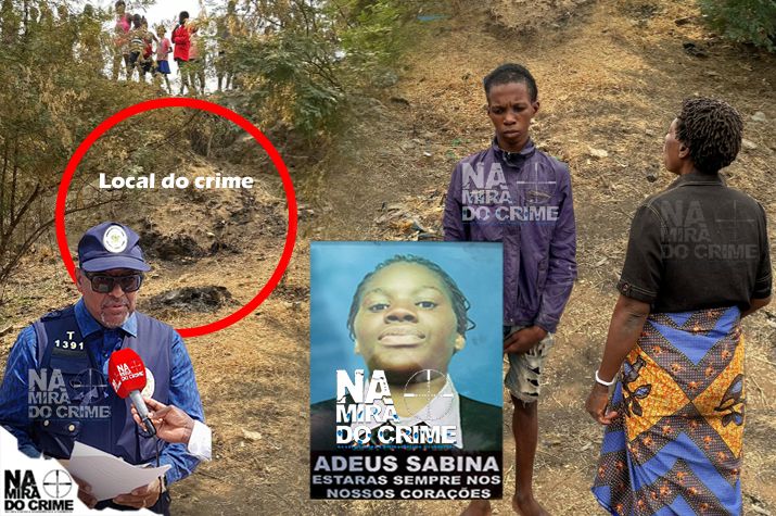 SIC captura bandido de 16 anos que com o seu grupo amarraram e assassinaram uma jovem de 20 anos em Viana