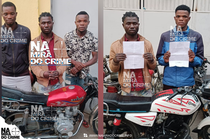 Operação do SIC-Huambo captura grupo que bandidos que alvejaram moto-taxista com tiro no abdómen