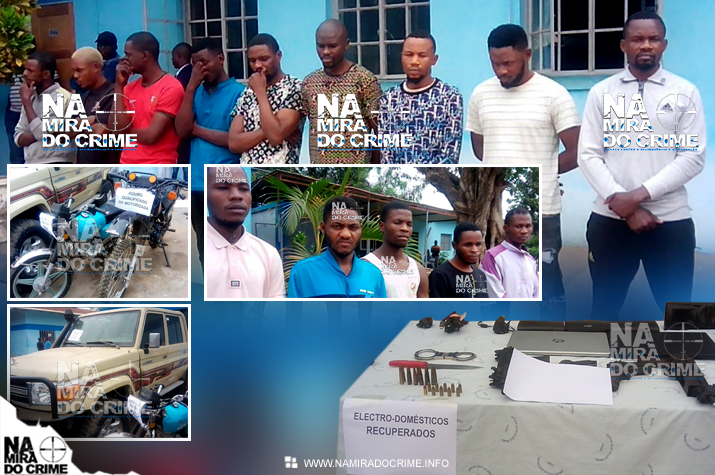 Recolha: SIC-Luanda "desbarata" quadrilhas que tiravam sono aos moradores dos bairros Palanca, Banga Wé, Mundial, Rasta e Calemba 2
