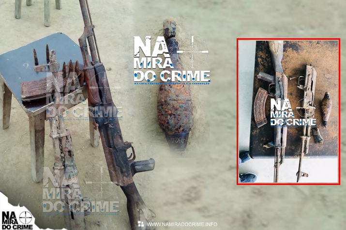 Polícia recolhe material de guerra encontrado no Cuanza Sul