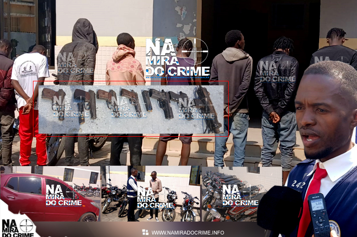 Recuperadas 14 motorizadas e 7 armas de fogo: SIC «desbarata» grupo de bandidos que actuavam no Huambo, Bié, Benguela e Huíla