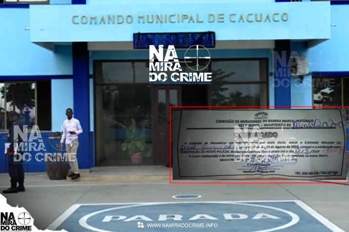 No Belo Monte: Polícia detém coordenador do bairro Marco Histórico que pedia contribuição a população para construção de um posto policial