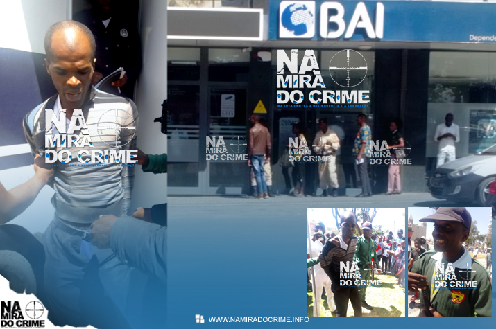Lubango- Cidadão tenta desarmar segurança e invadir agência do banco BAI
