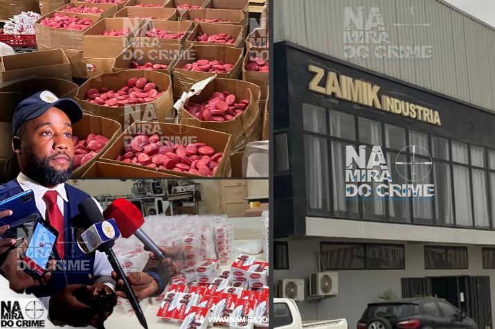Na ZAIMIK-INDUSTRIA: SIC apreende mais de uma tonelada de produtos químicos expirados que estavam a ser usados no fabrico de sabão, sabonete e detergentes  