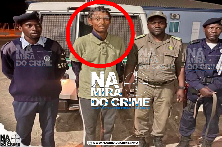 Foi apoiado por um 3º Subchefe prisional: Autoridades capturam em Benguela recluso que fugiu da cadeia na Huíla em 2021