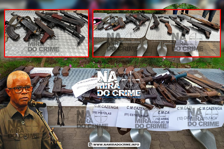 General Furtado orienta o SISM a investigar polícias e militares que fornecem armas de guerra aos bandidos  