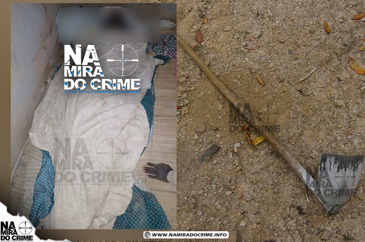 Mulher de 40 anos mata o próprio pai com golpe de enxada na cabeça por crença ao feiticismo
