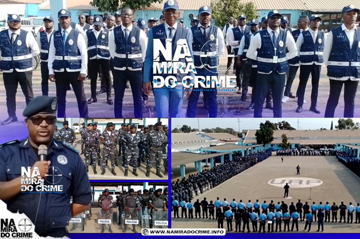 Comandante "Ribas" procede ao lançamento das forças para o asseguramento do CENSO em Luanda