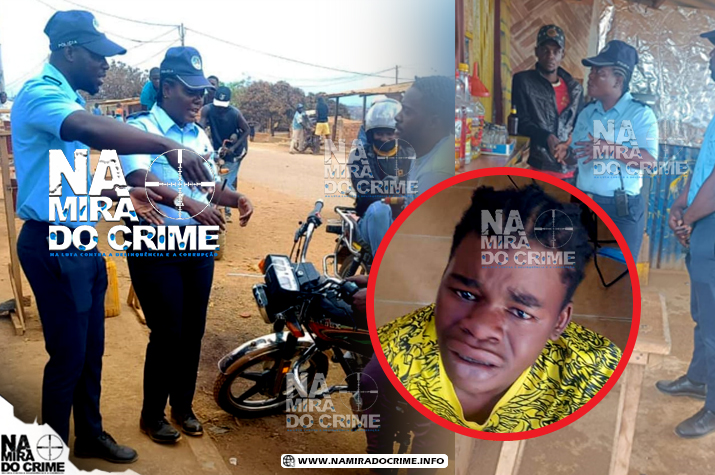 Policiamento porta-a-porta resulta na detenção do bandido "De Juana"  líder de um grupo de marginais que actuam nos bairros Mavaka e B.U em Mbanza Kongo
