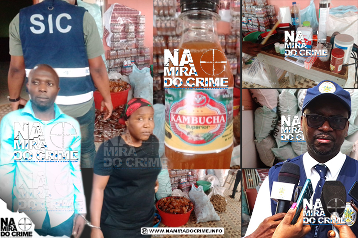 SIC-Geral detém estrangeiros que se dedicavam ao fabrico clandestino de bebida energética feita à base de Pau de Cabinda               